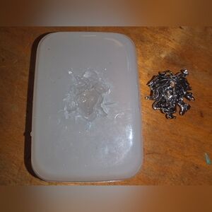 Medusa Pendant Mold For DIY Resin Jewelry Making OR Polymer Clay